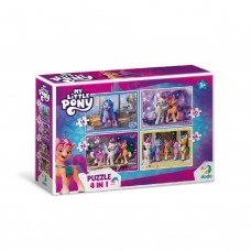Детские Пазлы 4 в 1 My Little Pony "Новое поколение" DoDo 200389