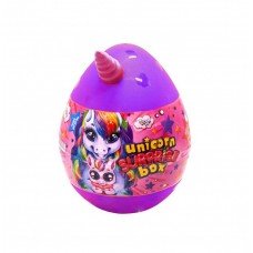 Набор для творчества в яйце "Unicorn Surprise Box" USB-01-01U для девочки (Фиолетовый)