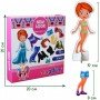 Набор магнитов Magdum "Кукла с одеждой New look" ML4031-14 EN