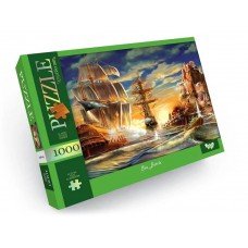 Пазл "Sea Battle" Danko Toys C1000-12-08, 1000 эл.