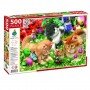 Детский пазл "Котята и Жучки" 84702, 500 элементов