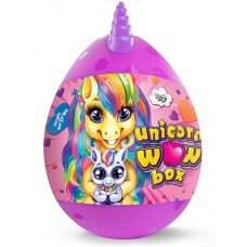 Набор для творчества в яйце "Unicorn WOW Box" UWB-01-01U для девочек (Фиолетовый)