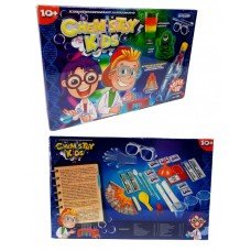Детский набор для проведения опытов "CHEMISTRY KIDS" CHK-01 Синий