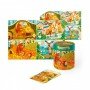 Детский развивающий пазл и игра Mon Puzzle "Обсервационный Как звери времена года встречали" 200110