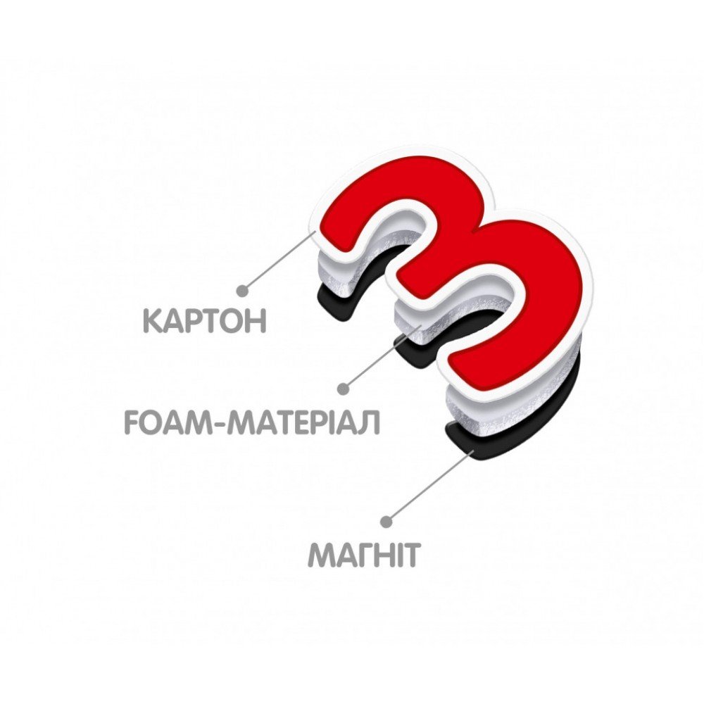 Математика на магнитах VT5411-04 на укр языке