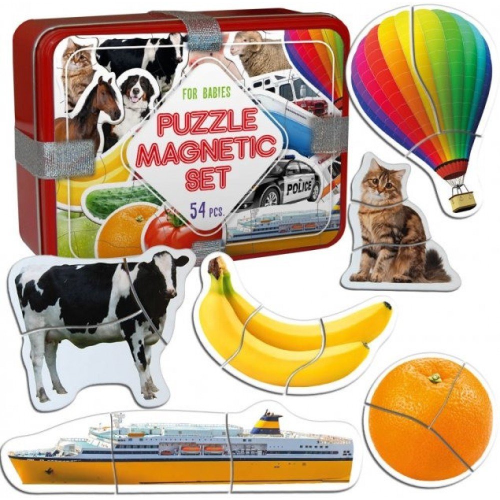 Набор магнитных пазлов Magdum "Baby puzzle" ML4031-62 EN