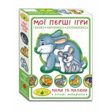 Детская развивающая игра Мамы и малыши 81114 лесные животные