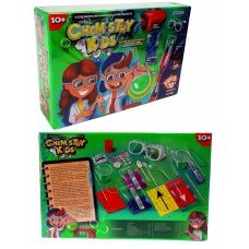 Детский набор для проведения опытов "CHEMISTRY KIDS" CHK-01 Зеленый