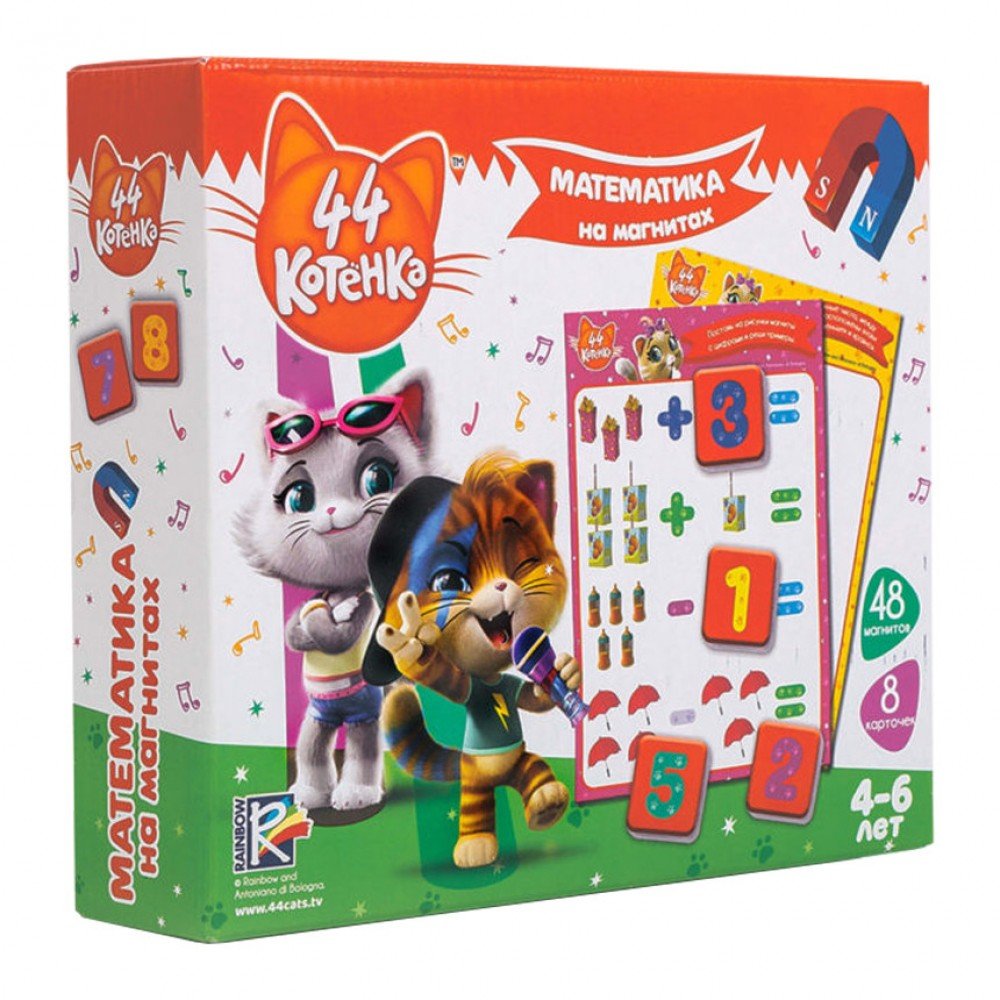 Математика на магнитах "44 Кота" Vladi Toys VT5411-06 рус
