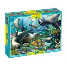 Пазлы "Моржи, тюлени, котики" 82999 ЕГ-08 160 элементов