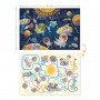 Детский пазл/игра Mon Puzzle "Космическое приключение" 200112, 40 элементов