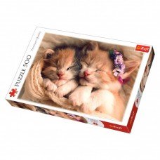 Пазлы "Спящие котята" Trefl 37271 500 эл.