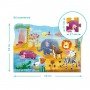Детский пазл "Жаркая Африка" DoDo 300376, 60 эл