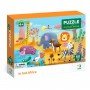 Детский пазл "Жаркая Африка" DoDo 300376, 60 эл