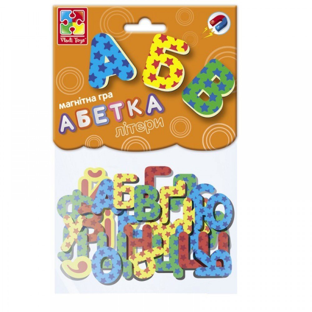 Игра настольная "Магнитная Азбука" VT5900-02 на укр языке