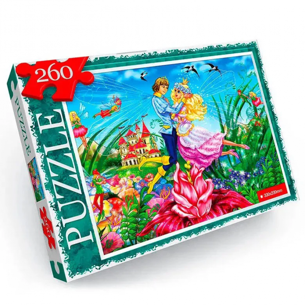 Пазл "Дюймовочка" Danko Toys C260-13-12, 260 эл.