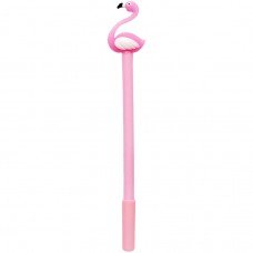 Ручка гелевая 6023 "Фламинго" 1 шт. Розовый