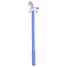 Ручка гелевая "Единорог" 6029 синяя (Фиолетовый)