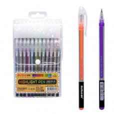 Набор гелевых ручек "Highlight Pen" HG6120-24, 24 цвета