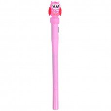 Ручка гелевая "Сова" GP-1099 светится Розовый