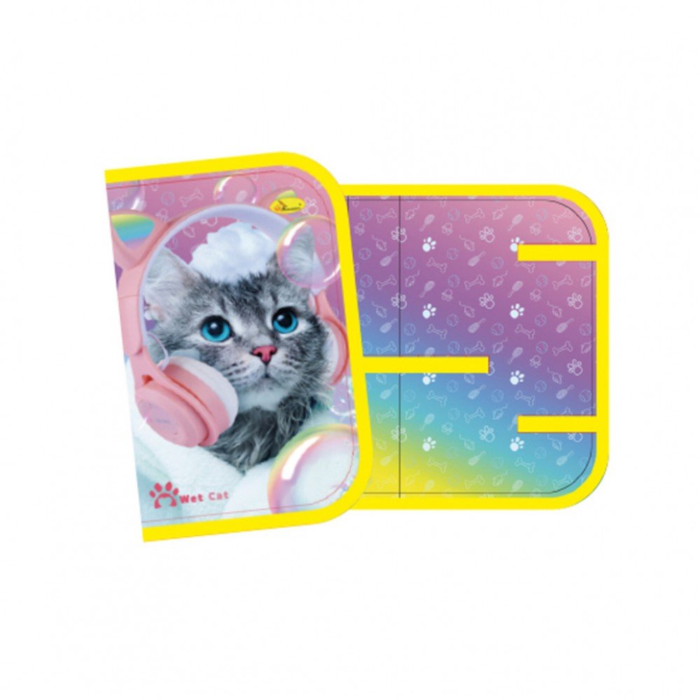 Пенал для школьника АП-1003, 19х10 см (Wet Cat)