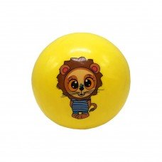 Мяч детский Животные Bambi RB2111 6" диаметр 15 см (Желтый )