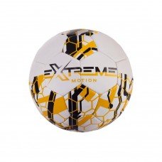 Мяч футбольный FP2108, Extreme Motion №5 Диаметр 21, PAK MICRO FIBER, 435 грамм Желтый