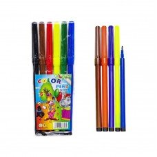 Детские Фломастеры "Мультики" COLOR-IT 1871-6 6 цветов