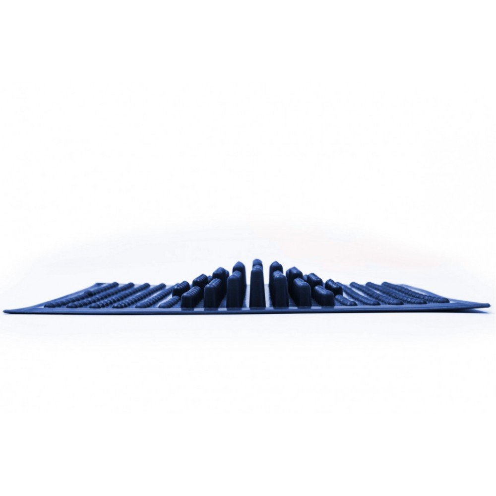 Коврик резиновый WAVE от плоскостопия MS-1209 Синий