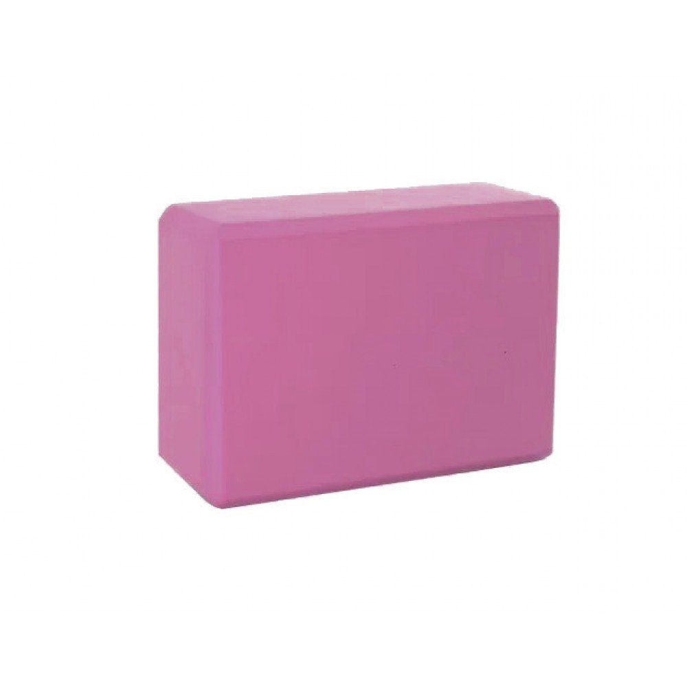 Блок для йоги, растяжки BT-SG-0002 Тёмно-розовый