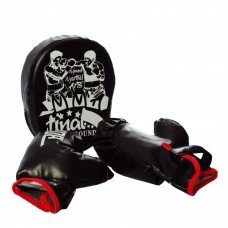 Игровой набор "Бокс" MR 0512 перчатки, боксерская лапа