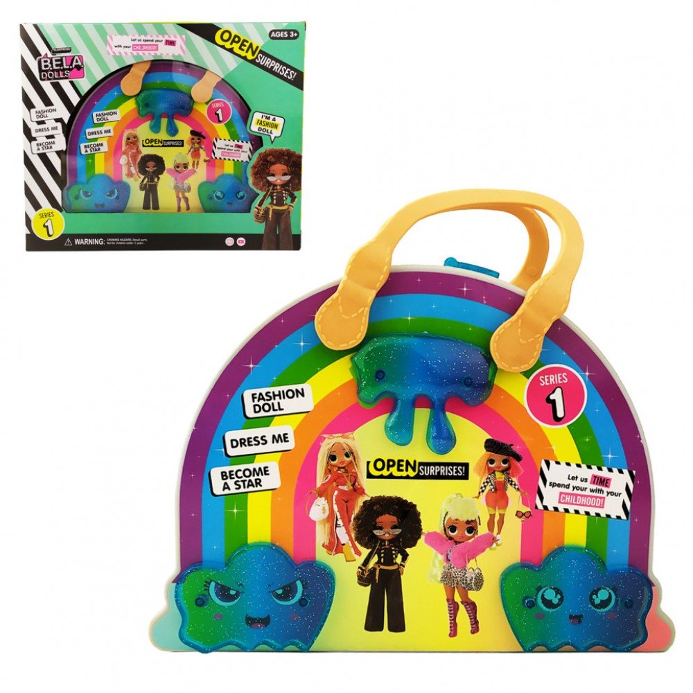 Игровой набор Bela Dolls BL1159, сумка кукла 17,5 см