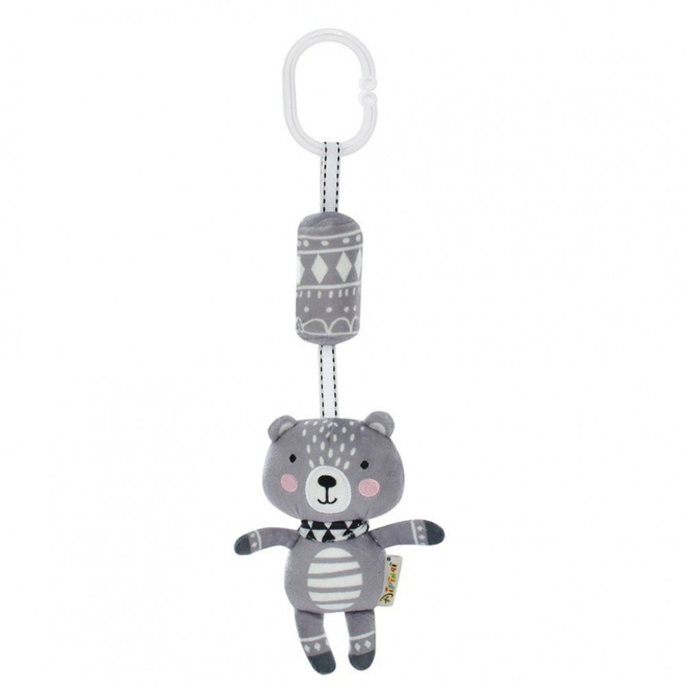 Подвеска на коляску животное Limo Toy rat60 33 см (Медведь)