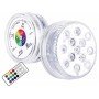 LED RGB z pilotem wodoodporna Lampka 13 led 16 ko