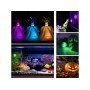 LED RGB z pilotem wodoodporna Lampka 13 led 16 ko