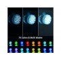 LED RGB z pilotem wodoodporna Lampka 13 led 16 ko
