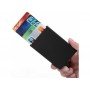 Srebrny Card Holder Etui Na Karty Aluminiowy RFID