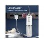 IRYGATOR DENTYSTYCZNY USB Z 2 KOŃCÓWKAMI biały
