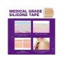 Silikonowe plastry taśma na blizny 4cm*150cm