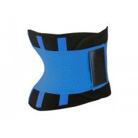 Pas neoprenowy do ćwiczeń hot shapers niebieski l