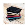 Aluminiowy Cienki Portfel RFID Etui Karty czerwony