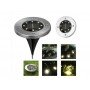 DISK LIGHT 8 LED Lampka solarna gruntowa 4szt