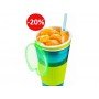 KUBEK 2W1 NAPÓJ I PRZEKĄSKA W JEDNYM Snackeez 2in1