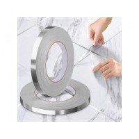 Taśma Ozdobna Dekoracyjna Samoprzylepna Srebro 2cm