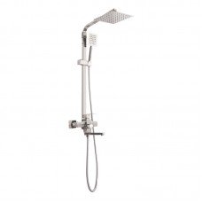Душевая колонна со смесителем нерж сталь MIXXUS FIT-009-J SS2825 
