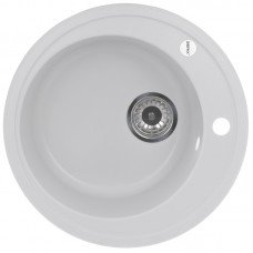 Мойка кухонная ZERIX ZS-510R-01 Белая ZX4531 