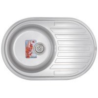 Мойка кухонная HAIBA 77x50 decor HB0655 