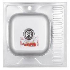 Мойка кухонная ZERIX Z6060L-06-160MD MICRO DECOR ZS0585 