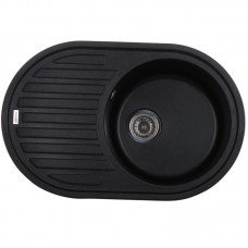 Мойка кухонная ZERIX ZS-7750R-03 Черная ZX4556 