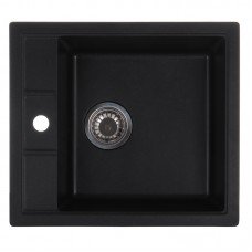 Мойка кухонная ZERIX ZS-4651S-14 Черный металлик ZX4570 